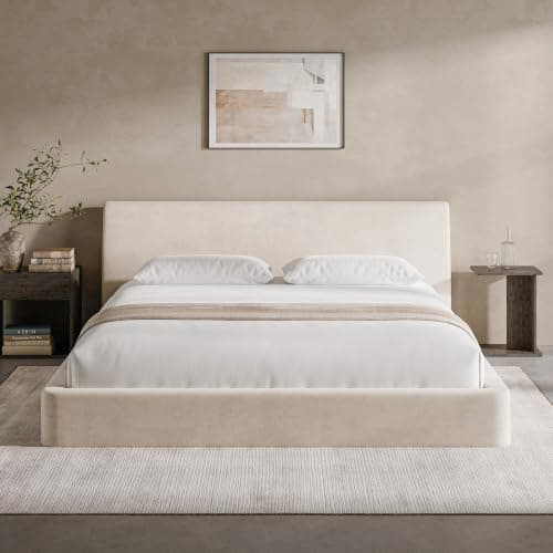 RECCI AirFrame Upholstered King Bed